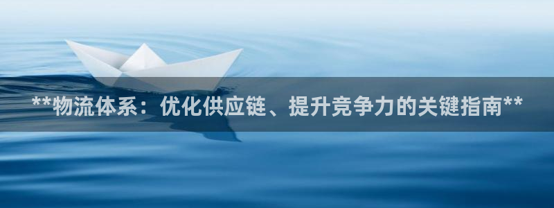 28圈注册网站谁有：**物流体系：优