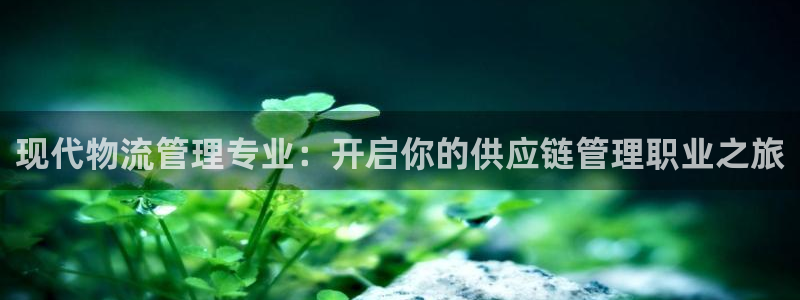 28圈返水怎么算的：现代物流管理专业