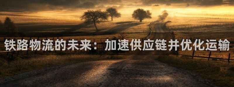 28圈注册网址：铁路物流的未来：加速