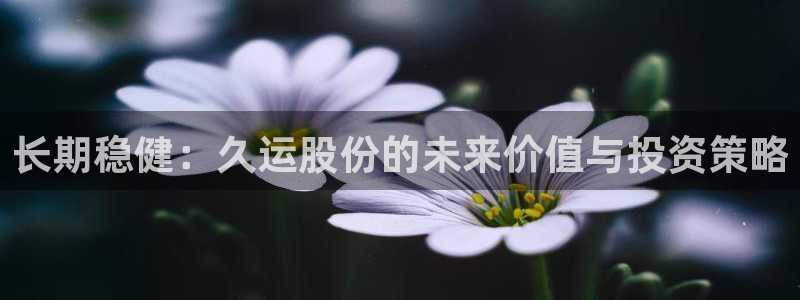 28圈加拿大下载：长期稳健：久运股份
